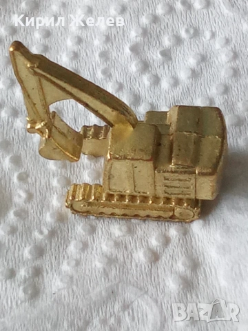 Малка метална фигурка багер/екскаватор 53707, снимка 3 - Колекции - 53578187