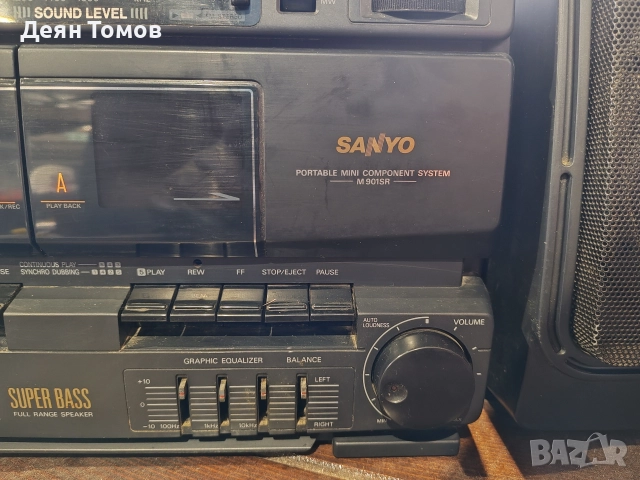 Sonyo portable mini component системс, снимка 5 - Радиокасетофони, транзистори - 52937458