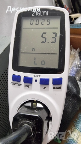 Прибор за измерване на ел. енергия/ватметър/, снимка 9 - Друга електроника - 53234778