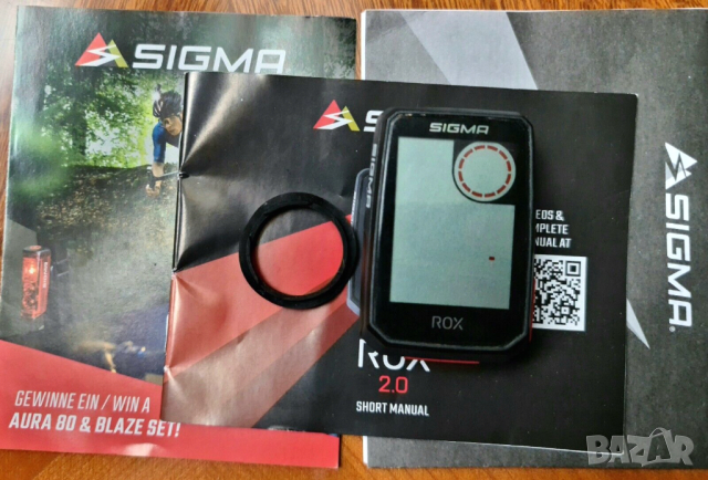 Sigma Rox 2.0  Безжичен компютър и GPS за велосипед, снимка 4 - Други - 44639314