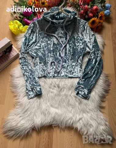 Суитшърт кадифе, снимка 1