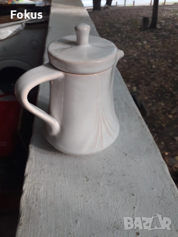 Страхотна кана стар български порцелан с печат, снимка 5 - Антикварни и старинни предмети - 53461048