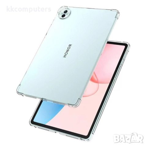 Калъф за For Honor Pad 10 - Прозрачен, Удароустойчив, 4-Ъглова Защита, TPU Материал, Включен протект, снимка 2 - Калъфи, кейсове - 52085271