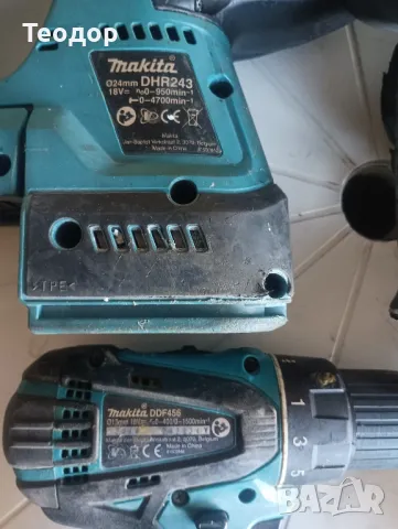 makita винтоверт, перфоратор,радио, снимка 3 - Винтоверти - 48387200