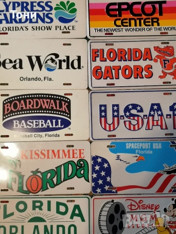 Регистрационни табели USA винтидж, снимка 2 - Колекции - 53043070