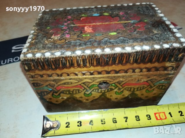 СТАРА КУТИЯ КАСИЧКА С КЛЮЧАЛКА 2906231931, снимка 9 - Антикварни и старинни предмети - 41397395