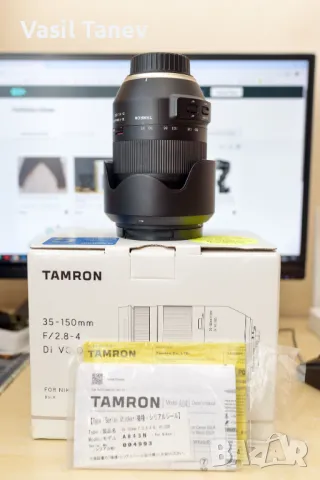 Продавам Tamron 35-150 mm F/2.8-4 Di VC OSD за Nikon F, снимка 2 - Обективи и филтри - 49556782