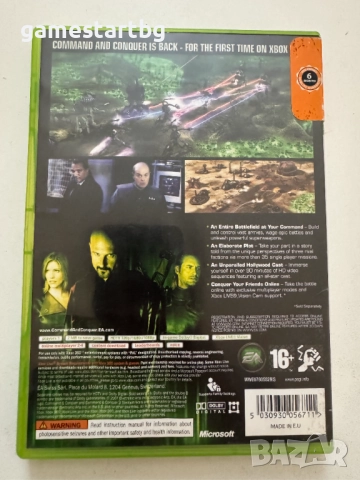 Command & Conquer 3: Tiberium Wars за Xbox 360/Xbox one, снимка 2 - Игри за Xbox - 52340906