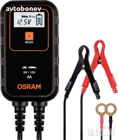 SМАRТ зарядни устройства за акумулатор OSRAM 6/12/24V - 1/4/6/8A, снимка 10 - Аксесоари и консумативи - 36316727