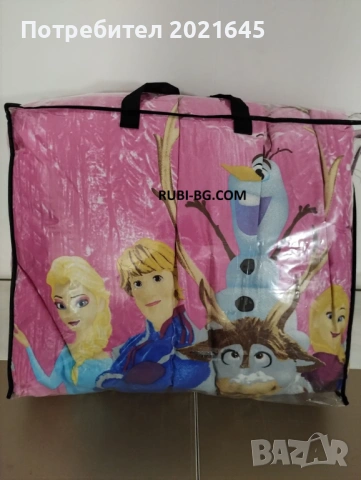 Детски спален комплект с олекотена завивка за единично легло, снимка 2 - Спално бельо и завивки - 53332543