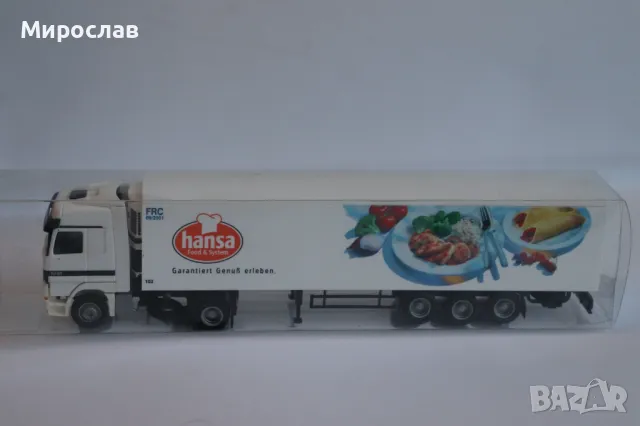 AWM 1:87 H0 MERCEDS BENZ ACTROS КАМИОН ТИР ИГРАЧКА МОДЕЛ