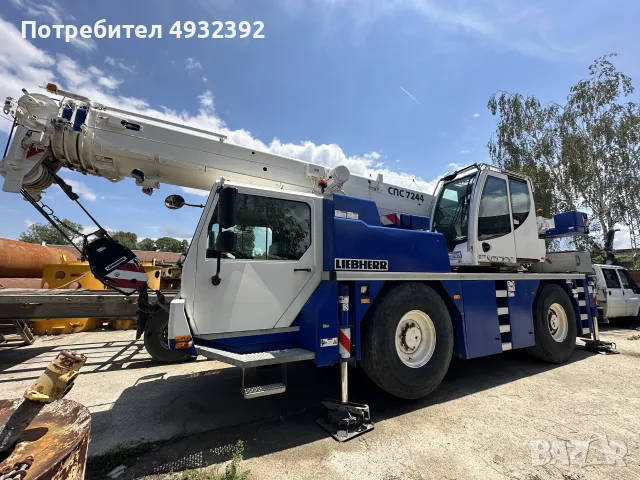 Автокран под наем Liebherr LTM 1030-2.1 30 тона, снимка 5 - Индустриална техника - 55841679