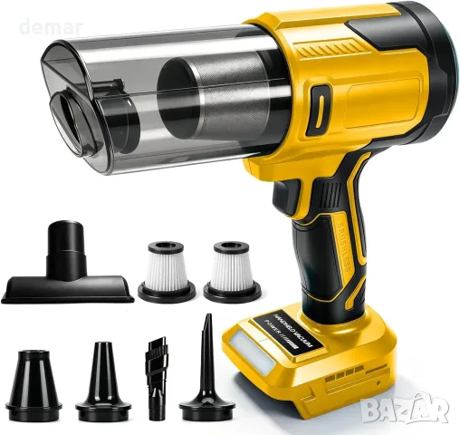 Акумулаторна ръчна прахосмукачка 4-в-1 10000Pa за DeWalt 18V/20V