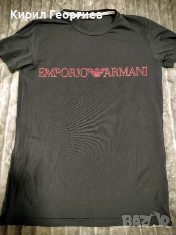 Emporio Armani.Оригинални тениски, снимка 7 - Тениски - 52510005