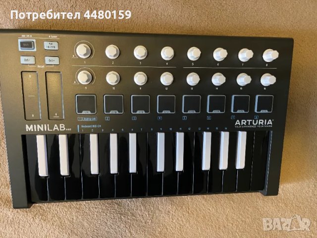 ARTURIA MINILAB MkII - Професионална MIDI клавиатура, снимка 1