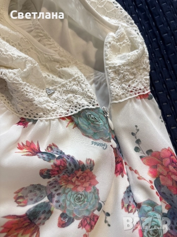 Рокля 7 години Guess, снимка 7 - Детски рокли и поли - 51944049
