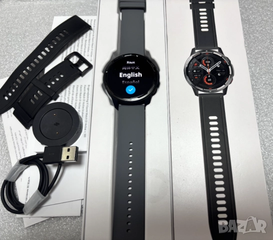 Перфектен! Смарт Часовник Xiaomi Mi Watch S1 Active SPACE BLACK, снимка 2 - Смарт часовници - 52201240