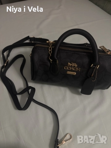 Черна чанта на Coach