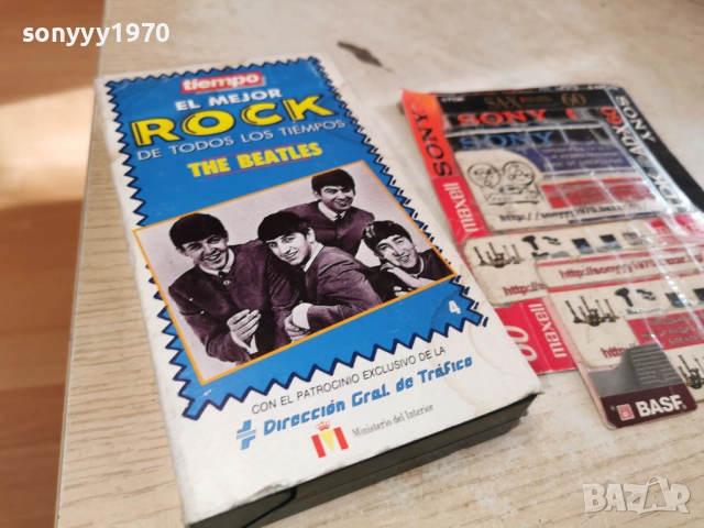 THE BEATLES-ORIGINAL VHS VIDEO TAPE 1912251601, снимка 13 - Други музикални жанрове - 52848661