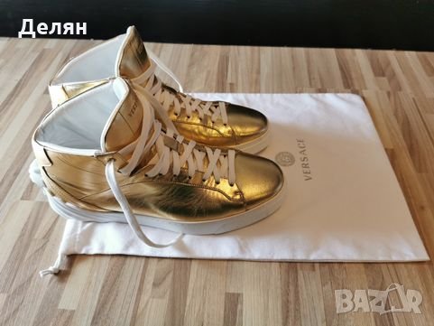 Versace обувки 44 номер, снимка 4 - Спортно елегантни обувки - 35663034