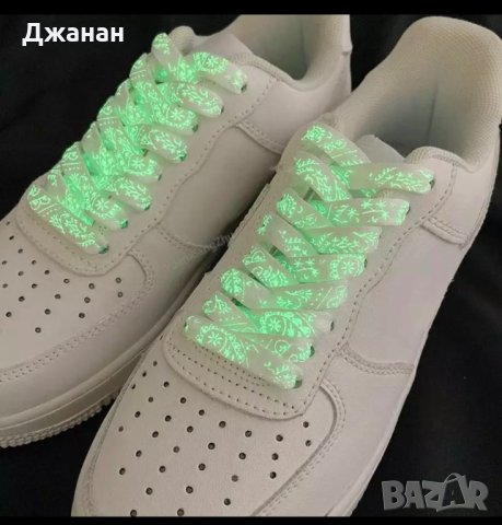 Връзки за обувки/маратонки светещи, снимка 4 - Други - 42528307