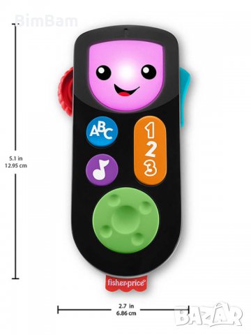 Образователна играчка - Smart дистанционно на български език Fisher Price , снимка 8 - Образователни игри - 38793466