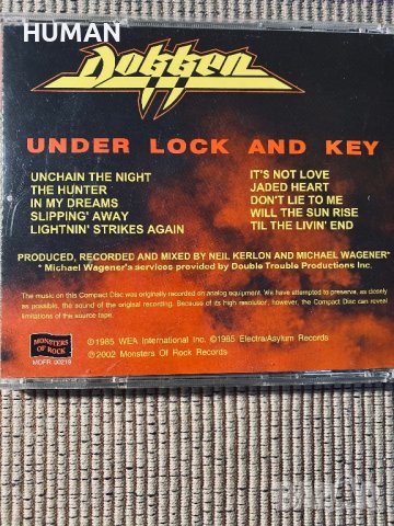 DOKKEN , снимка 5 - CD дискове - 41867265