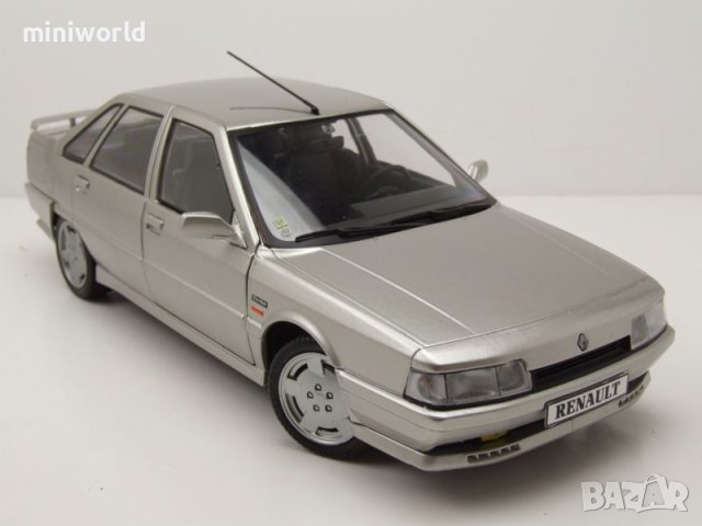 Renault 21 Turbo 1990 - мащаб 1:18 на Solido моделът е нов в кутия, снимка 9 - Колекции - 39788797