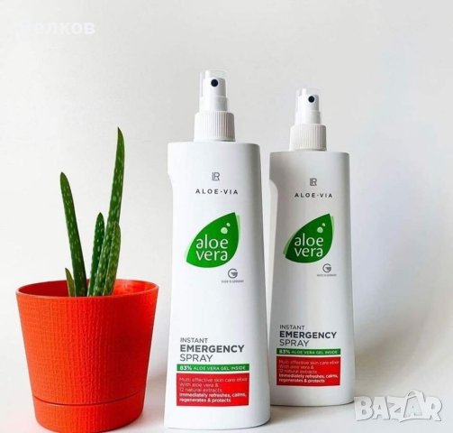 БЪРЗОДЕЙСТВАЩ СПРЕЙ ЗА СПЕШНА ПОМОЩ - АЛОЕ ВЕРА (EMERGENCY SPRAY ALOE VERA), снимка 5 - Медицински, стоматологични - 41098057