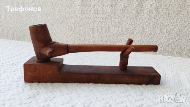 Мини лула със стойка - ръчна изработка