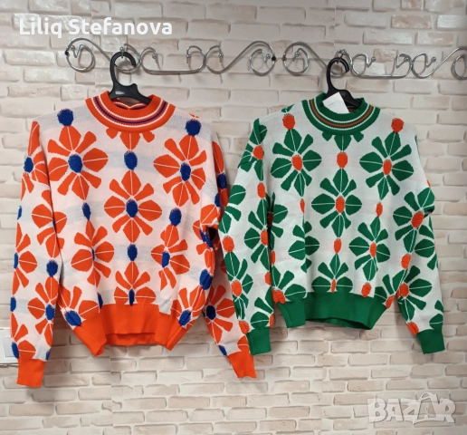 Страхотни цветни блузки , снимка 2 - Блузи с дълъг ръкав и пуловери - 52922345