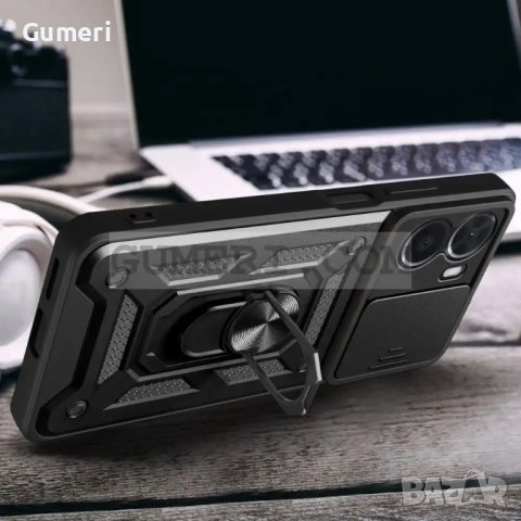  Кейс Хибрид с Капак и Ринг за Vivo Y16, снимка 3 - Калъфи, кейсове - 40809377