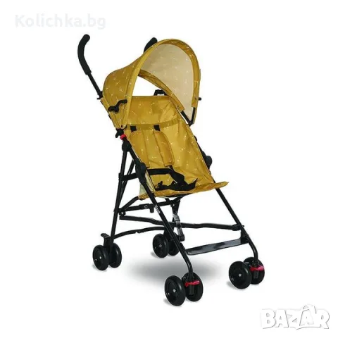 Lorelli Лятна детска количка Vaya Lemon Curry Floral 10021842367, снимка 2 - Детски колички - 55825059
