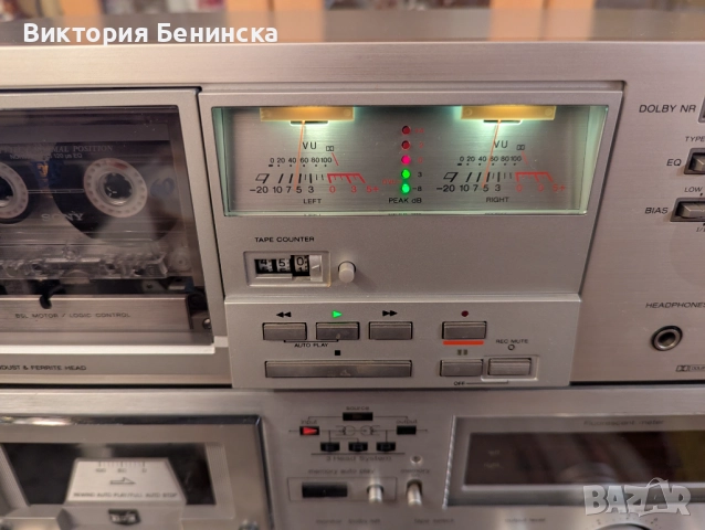 Sony TC K 55, снимка 12 - Ресийвъри, усилватели, смесителни пултове - 52817766