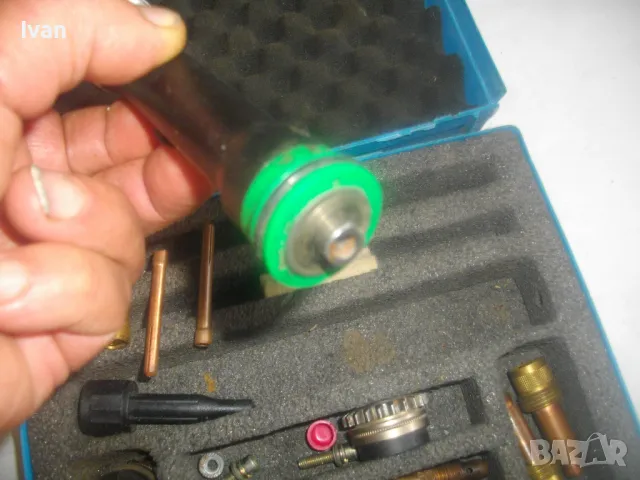 НЕМСКИ MESER КОМПЛЕКТ КОНТАКТНИ ДЮЗИ И ВОДЕЩИ РОЛКИ ЗА ТЕЛЕПОДАВАЩ АПАРАТ MESER , снимка 10 - Други инструменти - 49327652