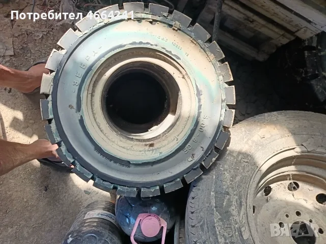 Гуми за мотокар - бандажни, снимка 4 - Индустриална техника - 56016797