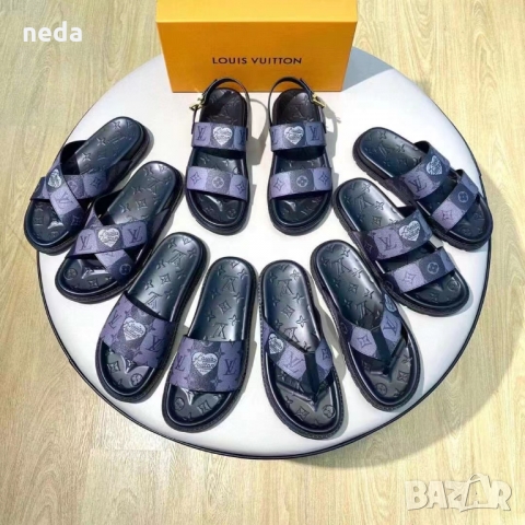 LV 2022 (реплика) 0001, снимка 2 - Мъжки чехли - 36073591