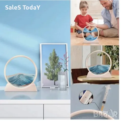 Картина от пясък, пясъчен пейзаж, 2 размера, снимка 6 - Картини - 41864301