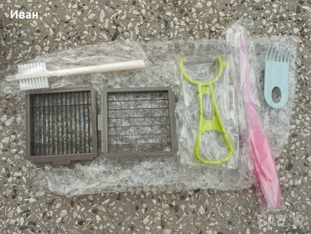 Ръчен чопър за зеленчуци , снимка 4 - Чопъри и пасатори - 49002209