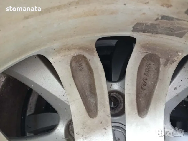 Алуминиеви лети джанти 18 × 7.5J ,  5×114.3 , 67.1 mm за Mazda, Honda, Mitsubishi, Toyota и други, снимка 3 - Гуми и джанти - 55843536