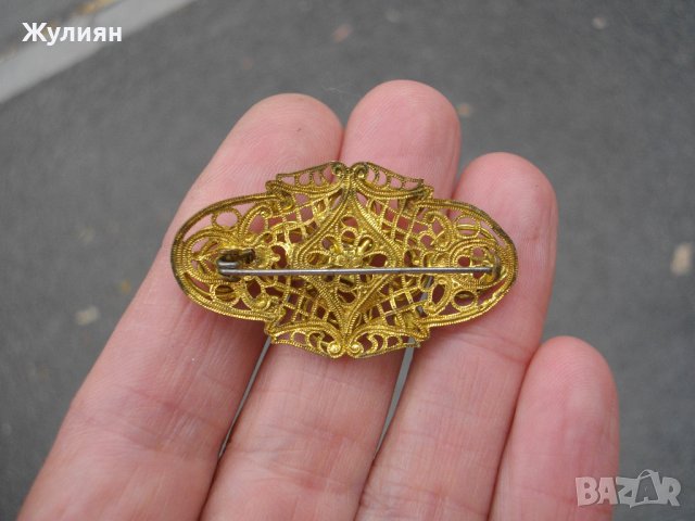 СТАРА БРОШКА, снимка 4 - Антикварни и старинни предмети - 42124798