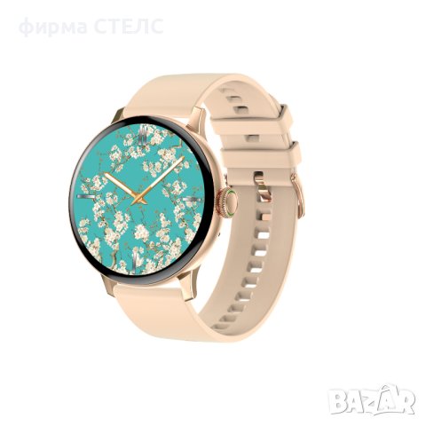Смарт часовник STELS DT22, Водоустойчив IP68, 1.19 инчов HD Full touch control, Резолюция 390 * 390 