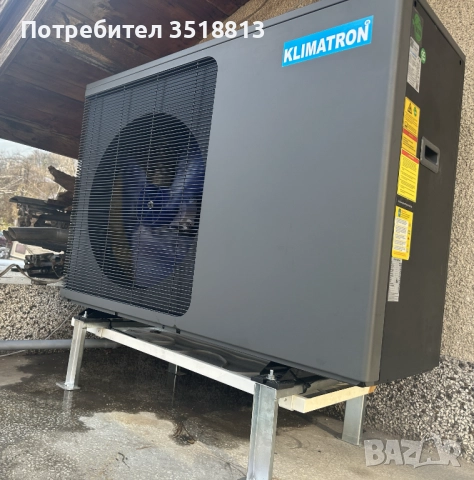 8,12, 16, 22, 50 Кв. Високотемпературнa +75° Инверторнa Термопомпa KLIMATRON R290 Монтаж