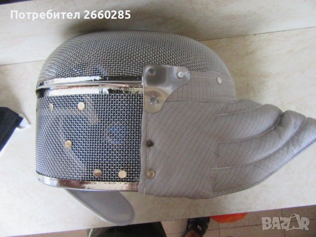  ПРЕДПАЗНА МАСКА И РЪКАВИЦА ЗА ФЕХТОВКА, снимка 6 - Спортна екипировка - 42023028