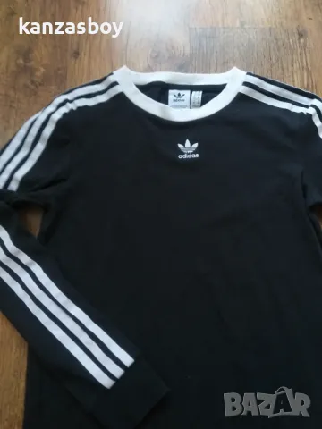 adidas - страхотна дамска блуза ХС, снимка 3 - Блузи с дълъг ръкав и пуловери - 47324912