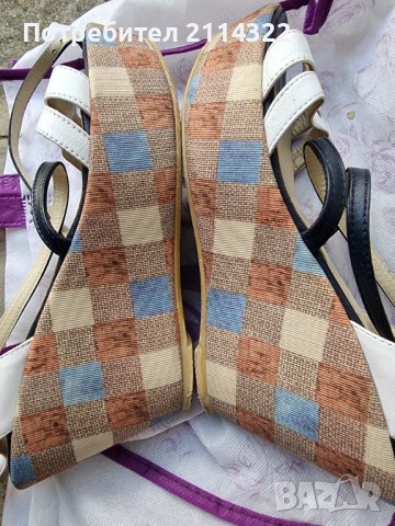 GiAni сандали на платформа 38/39, снимка 2 - Сандали - 41082206