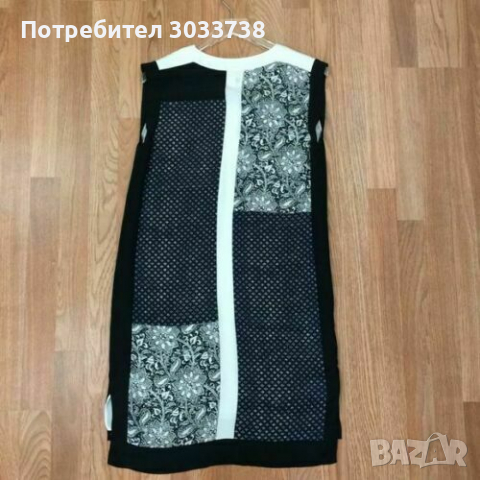 Rebecca Taylor Копринена Рокля Без Ръкав Размер 2 Добро Състояние, снимка 2 - Рокли - 36160437