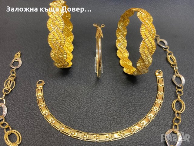 Златна гривна ланче14 к 585 gold zlatna grivna синджир , снимка 3 - Гривни - 34718612