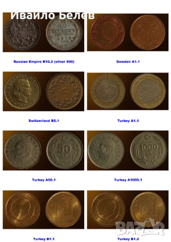 132 чуждестранни монети 1839-2022 от 29 държави, снимка 12 - Нумизматика и бонистика - 52588532