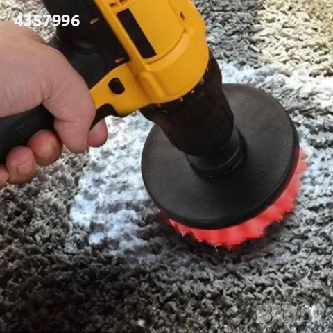 К-т Четки за почистване, 042, 3бр в к-т, С накрайник за винтоверт, снимка 2 - Аксесоари и консумативи - 50056675